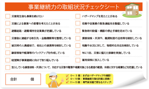 自社の取組状況の確認